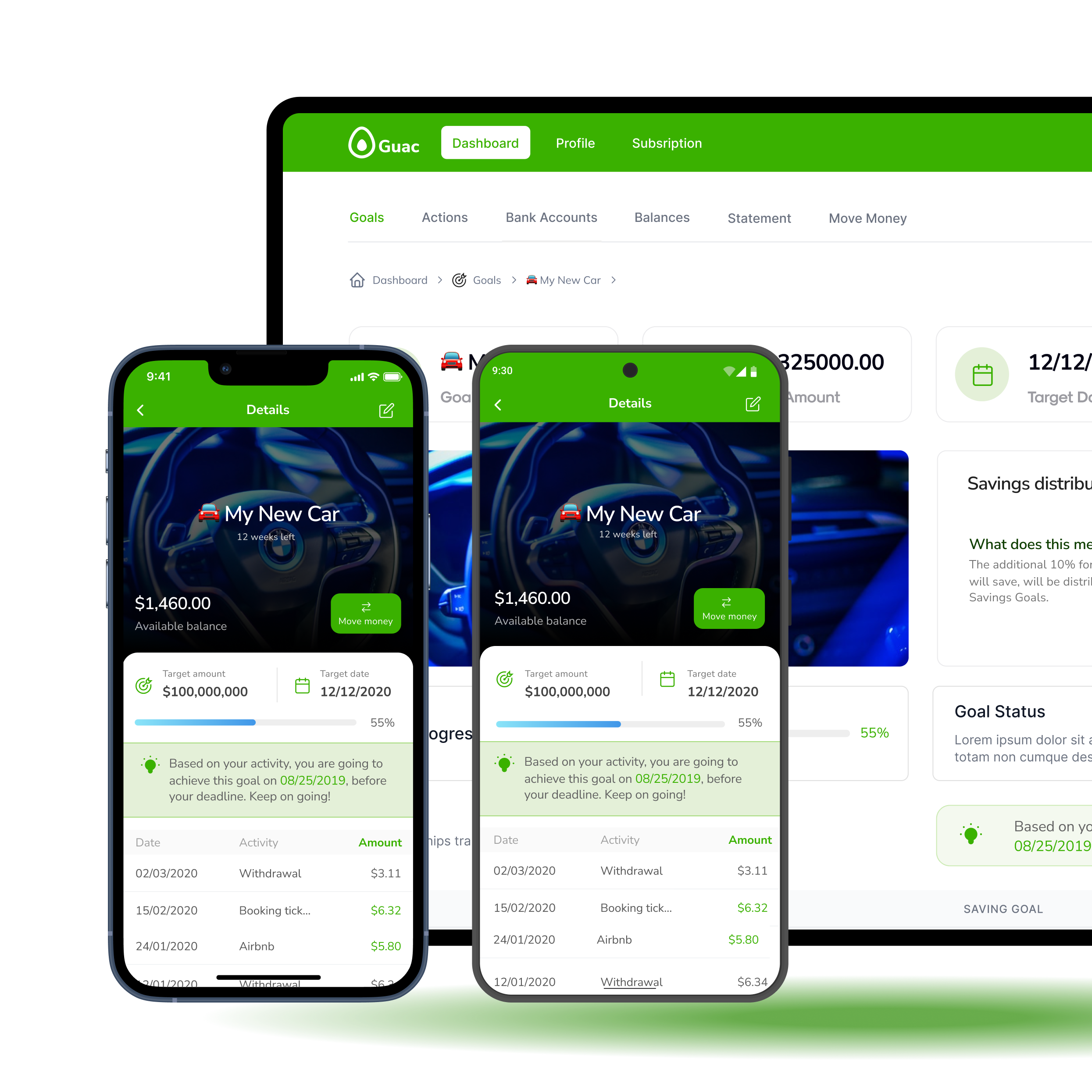 Goals overview